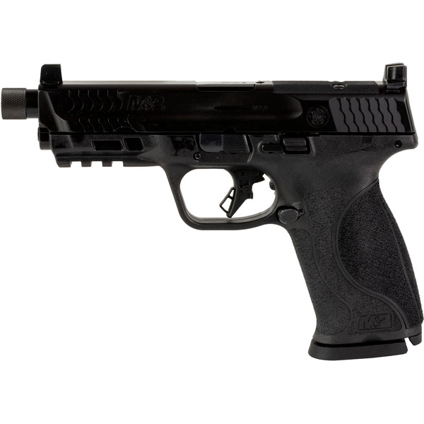 S&W M&P2.0 9MM 17-Round NMS Optics Ready Threaded Barrel Black