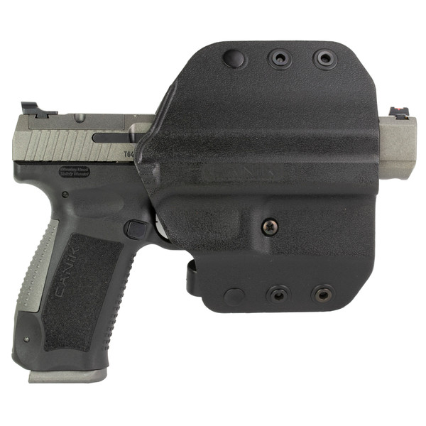 CANIK TP9SFX 9mm Pistol with 5.2" Barrel and 10-Round Capacity in Tungsten Finish