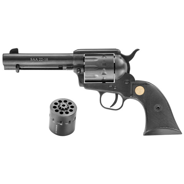 Chiappa SAA 22-10 .22LR Revolver 4.75" Barrel Black 10-Round