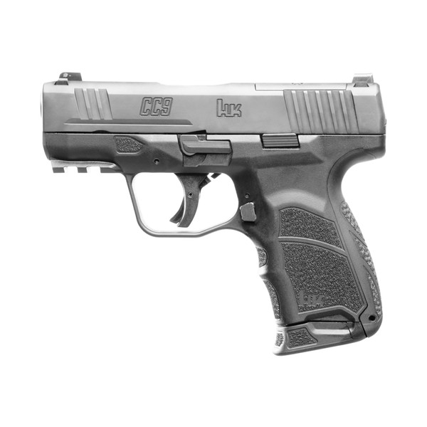HK CC9 9mm Pistol, 3.32" Barrel, 10-Round Capacity, Black Finish