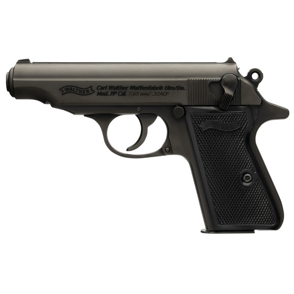 Walther PP 32 ACP 3.9" 8-Round Black Pistol