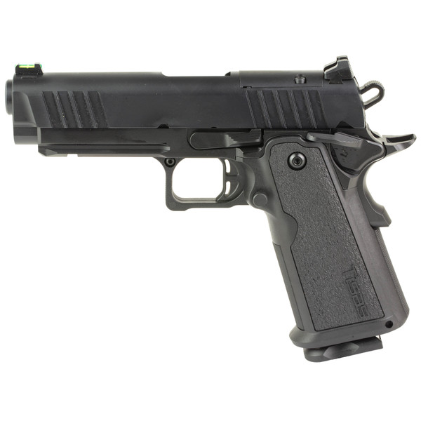 TISAS 1911 Carry 9mm Pistol, 4.25" Barrel, 17-Round Capacity, Black Finish