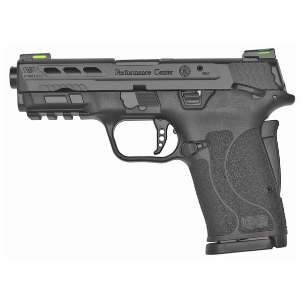 S&W Performance Center Shield 9mm EZ 8-Round Ported Black with Thumb Safety and Night Sights