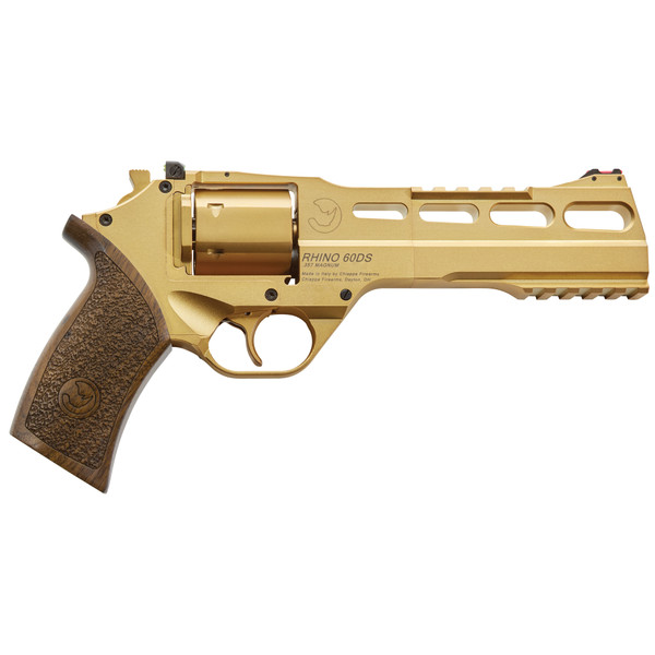 Chiappa Rhino 357 Magnum 6" Revolver 6-Round Gold Finish