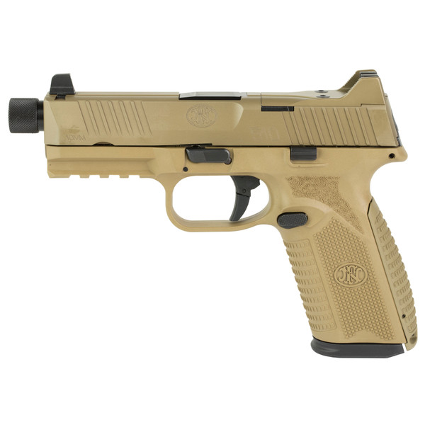 FN 510 Tactical 10mm Pistol, 4.71" Barrel, 22-Round Capacity, FDE Finish