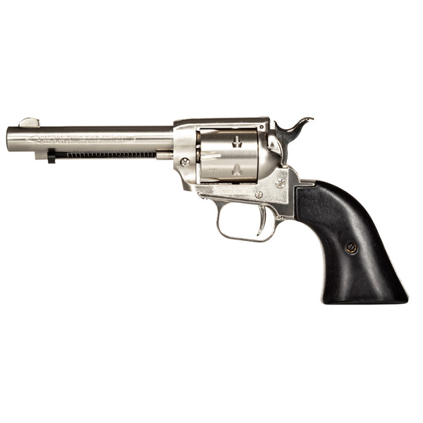 HERITAGE 22LR 4.75" Nickel Black Revolver