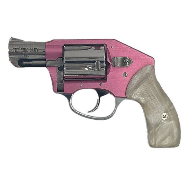 Charter Chic Lady 38 Special 2" Revolver with Pink Finish and Case
