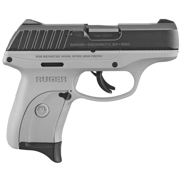 Ruger EC9s 9mm Pistol with 3.1" Barrel and 7-Round Capacity in Gray