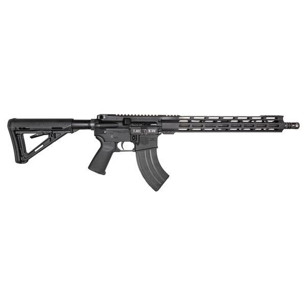 DBF DB15 7.62x39mm 16" M-LOK 28-Round Black Rifle
