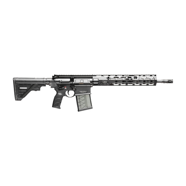 HK MR762 A4 7.62x51mm Rifle, 16.5" Barrel, 20-Round Capacity, Black Finish