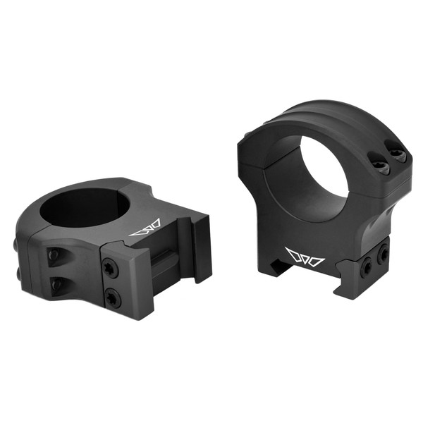WARNE HYPERLITE 1" HIGH SCOPE MOUNT RINGS