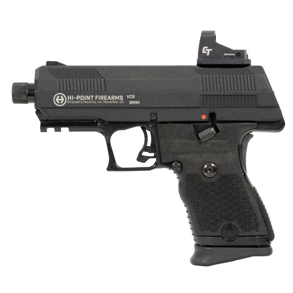 Hi-Point YC9 9mm Pistol 3.93" Barrel 10-Round Black with Threaded Barrel and Manual Safety