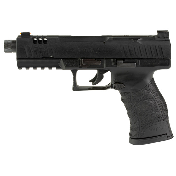 Walther WMP 22WMR 4.9" 15-Round Optics Ready Black Threaded Barrel