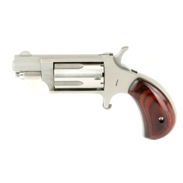 NAA Mini Revolver .22/.22M 1 1/8" Barrel 5-Round Fixed Sights