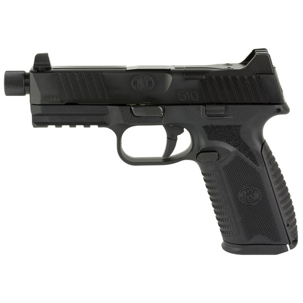 FN 510 Tactical 10mm Pistol with 4.71" Barrel and 22-Round Capacity in Black