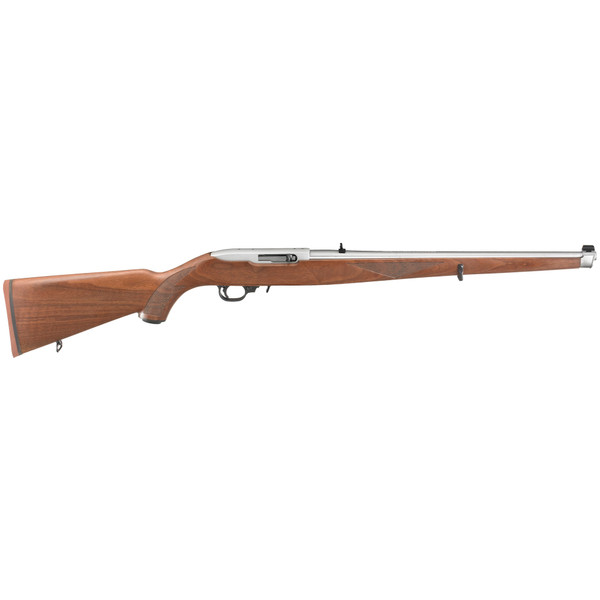 Ruger 10/22 Mannlicher .22LR 18.5" Stainless 10-Round Rifle