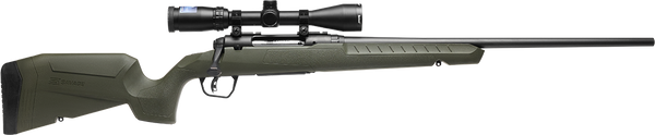 Savage Arms Axis 2 XP Combo 6.5 Creedmoor with Weaver Scope and OD Green Stock