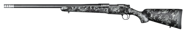 Christensen Arms Ridgeline FFT 28 Nosler Left-Handed Rifle with Carbon Fiber Barrel and Black/Gray Stock