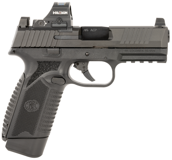 FN 66101917 545 MRD Full Size 45 ACP Pistol with Holosun 407C Red Dot and Optic Cut Slide