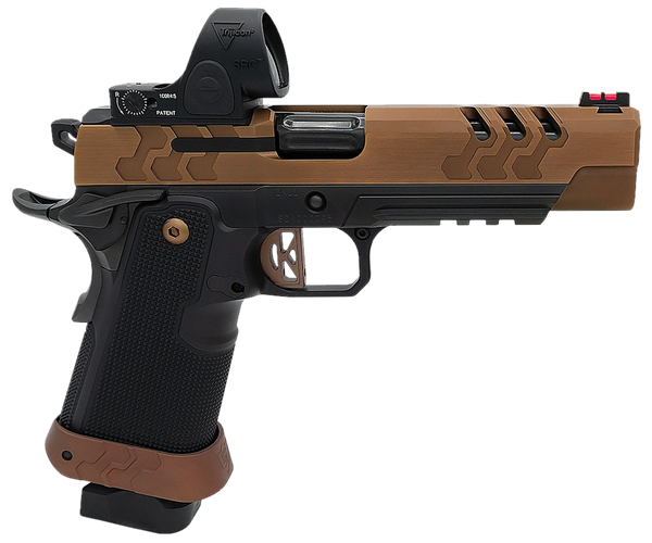 Kimber Mfg. 2K11 Target 9mm Pistol with High Polished Coyote PVD Finish and Aluminum Grip
