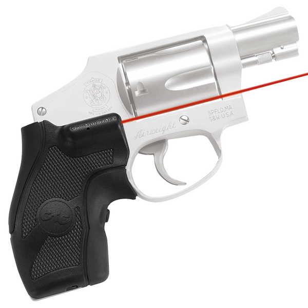 Crimson Trace LG-405 Lasergrips for Smith & Wesson J-Frame Round Butt - Red Laser