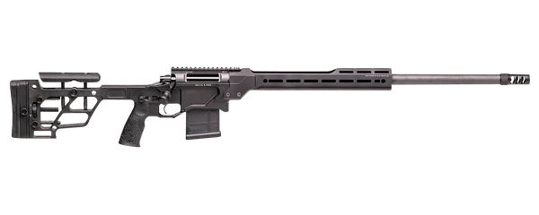 Delta 5 Pro Varmint 6mm Creedmoor Rifle with Adjustable Stock and Black Cerakote Finish