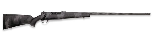 Weatherby Mark V Live Wild 25 Creedmoor Rifle with Carbon Gray Cerakote Finish and Fluted Threaded Barrel