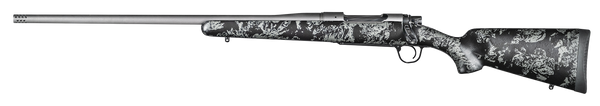 Christensen Arms Mesa FFT 6.5 PRC Left-Handed Rifle with Tungsten Gray Cerakote and Black/Gray Webbing Stock