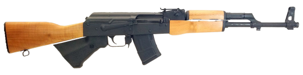 Century Arms WASR-10 CA Compliant 7.62x39mm Rifle with Hardwood Stock & Shark Fin Grip