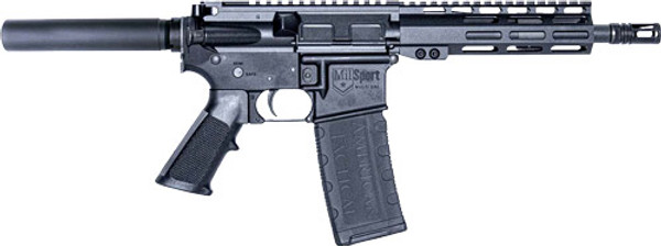 ATI Mil-Sport AR Pistol 5.56, 7.5" Barrel, 30-Round, M-LOK, Black
