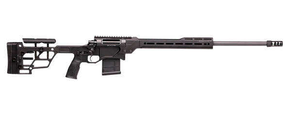 Delta 5 Pro 6.5 Creedmoor Rifle with Adjustable Stock and Black Cerakote Finish