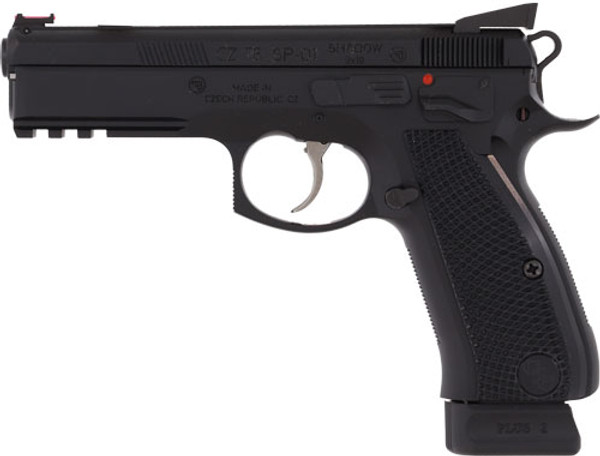 CZ Custom SP-01 Shadow 9mm FS with 19-Shot Black Polycote Finish