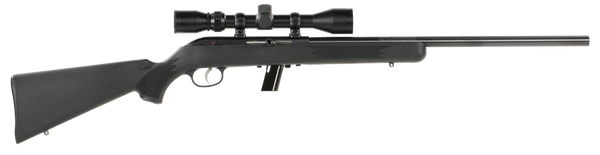 Savage Arms 45100 64 FVXP .22 LR Rifle with Scope and Synthetic Stock