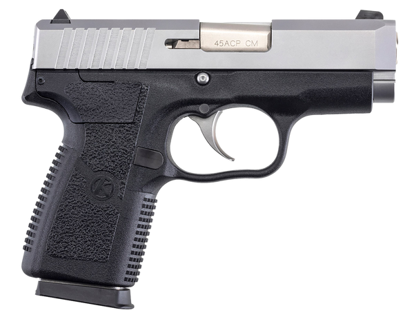 Kahr Arms CM4543 CM45 .45 ACP Pistol - 5+1 Capacity, 3.30" Barrel, Stainless Slide, Black Polymer Frame, No Safety