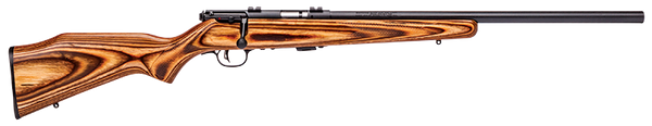 Savage Arms Mark II BV .22 LR Rifle with Heavy Barrel and Laminate Stock