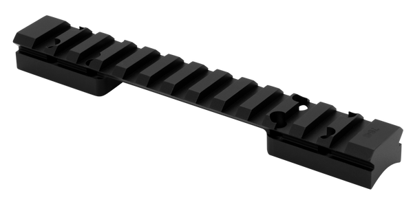 Warne 7641M Tactical Rail for Browning X-Bolt Short Action, 0 MOA, Black Anodized Aluminum