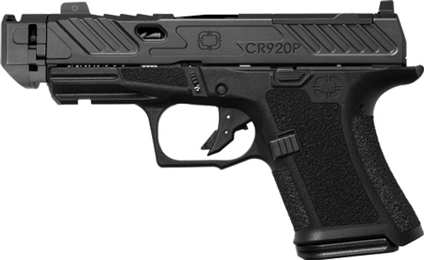 Shadow Systems CR920P Elite 9mm 10-Round Optic Cut Compensator Black