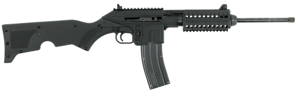 Kel-Tec SU-22 .22 LR Rifle, 26+1 Capacity, 16.10" Barrel, Black Finish, Fixed Stock with Storage