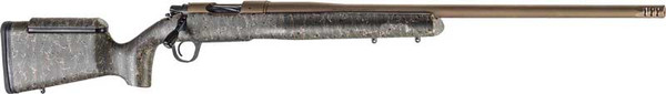 Christensen Mesa LR 7mm PRC Rifle - 26" Threaded Bronze/Green-Black-Tan