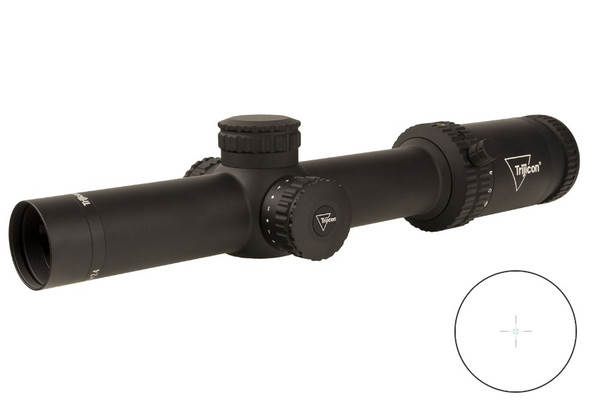 CREDO 1-6X24 Black 30mm MRAD FFP Riflescope