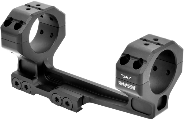 Warne 7818M Precision Cantilever Scope Mount 30mm Black Anodized 0 MOA