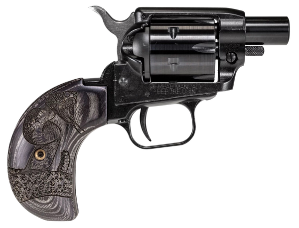 Heritage Barkeep Boot 22 LR Revolver with Engraved Birdshead Grip
