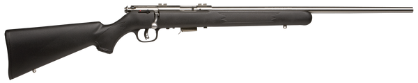 Savage Arms 93 FSS .22 WMR Rifle with Matte Black Synthetic Stock and Stainless Steel Receiver