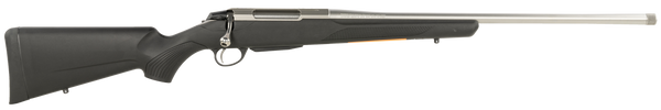 Tikka T3 Lite 300 WSM Stainless Rifle with Threaded Barrel and Black Synthetic Stock
