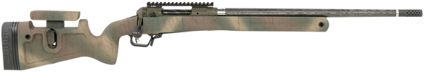 Savage Arms 110 Pro Pursuit .308 Win Bolt-Action Rifle, 20" Barrel, Olive Dark Green Cerakote, Earth-Tone Camo/Black Web, Right-Handed, 3+1 Capacity