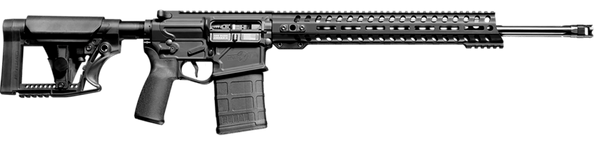 Patriot Ordnance Factory 01735 Prescott 6.5 Creedmoor Rifle 10+1 Capacity 20" Barrel Black Finish