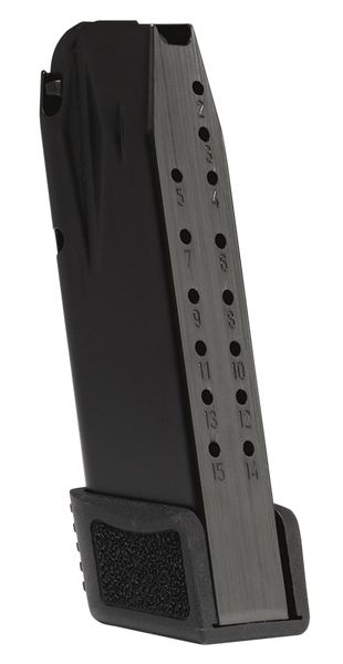Canik MA903 TP9 15-Round 9mm Luger Magazine for TP9 Elite SC - Black Metal