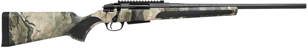 Stevens 19479 334 Bolt Action Rifle - .270 Win, 20" Barrel, Camo/Dark Gray Finish, Synthetic Stock, Right Handed