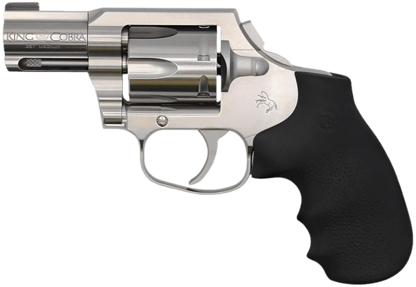 Colt King Cobra .357 Mag 2" Matte Stainless Revolver with Black Hogue Grips