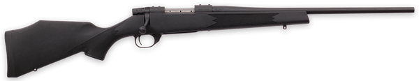 Weatherby Vanguard Synthetic Compact .243 Win Rifle with Matte Blued Finish and Adjustable Stock